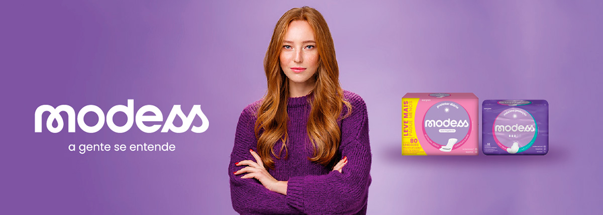absorvente modess