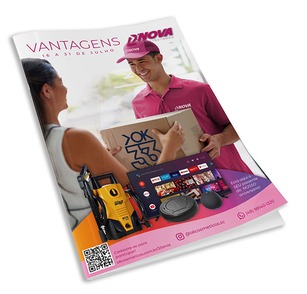 Vantagens D'Nova de julho